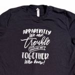 Black Graphic Oversized Large (L) Short sleeve T Photo 1