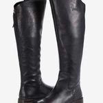 Franco Sarto Meyer Black Leather Knee High Boots Size 6 Photo 0