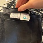 Kobler Leather Fringe Purse Black Photo 5