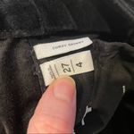 Loft Black Velveteen Curvy Skinny Jeans Womens 27 Velvet Fall High Rise Pants Photo 5