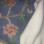 Alfred Dunner Vintage 90s Womens medium Country Primitive Flower Knit Collared Sweater Photo 3