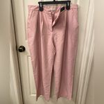 Abercrombie & Fitch Light Pink Wide Leg Pants Photo 3