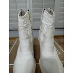Dolce Vita Nashe Off White Pearls Boots Leather Upper Size 6 NIB Western Flair Photo 4