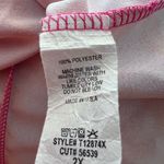 First Love Pink and Red Leopard Print Top Photo 4