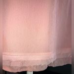 Princess Vera wang cut out back raw hem dress in peach size 9 juniors NWOT Pink Photo 4