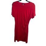 Tommy Hilfiger ✨ Red Side Tie Mini T-Shirt Sz Large Dress✨ Photo 2