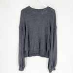 Free People  Beach‎ TGIF Pullover M Grey Photo 2