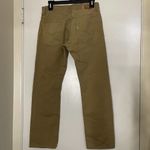 Levi's  tan cord khaki straight leg pants size 16 reg 28x28 Juniors jeans Photo 3