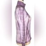 American Eagle  Studio Purple Tie Dye Ribbed Mock Neck Sweater Great Condition Photo 2