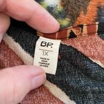 BP NWT brown burnout tiger stripe wrap front plus size crop top Photo 4