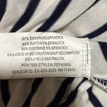 Exist  knit striped black and white dress women's size large Photo 3