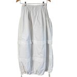 Free People  XS Eloise cargo parachute cotton maxi skirt in natural NWOT Womens Photo 1
