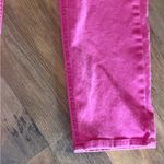 Seven7  Women's Vibrant Pink Straight Leg Jeans Size 4 30 inseam Photo 3