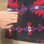 CHAPS  Sport Womens Aztec Navajo Fleece Vest zip up Jacket Tribal Western L Photo 3