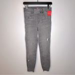 Spanx  Distressed Skinny Jeans in Vintage Grey Size S NWT Photo 2