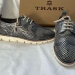 TRASK Lena metallic camouflage perforated boat athletic shoes 7M sneakers Size 7 Photo 6