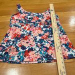 Lands' End Lands’ End women’s floral tankini swim  top size 10 . Photo 2
