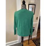 J.Crew Green “Vacation” Graphic Sweatshirt Green Sz Small Long Sleeve Cotton Photo 3