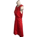 None Tulle Womens Sleeveless Red a Line Dress Size Small  u Photo 4