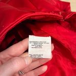 Vintage Y2K Scott McClintock Strapless Embroidered Ball Gown Size 6 *READ Red Photo 10
