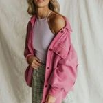 Free People We the Free Ruby Jacket in Pink Envy Size Small Photo 2