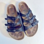 Birkenstock  Black Florida 3-Strap Sandals Size 39 Photo 2