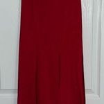 Amazon Long Silk Red Dress Size XS Photo 0