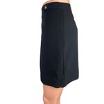 H&M  NWT Black Pencil Straight Cut Career Business Office Mini Skirt Size 8 Photo 1
