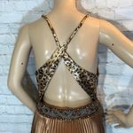 Camille La Vie  Animal Print Beaded Evening Gown 8 Photo 9