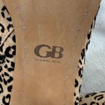 Gianni Bini  Leopard Print Ankle Boots Size 9.5M Block Heel Leather Upper‎ Photo 9