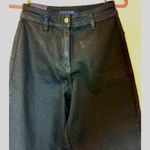 MP Piombo High Rise Wide Leg Jeans Black size 4 Photo 5