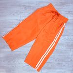 Vinatge retro east west orange track suit sleeveless hooded shirt cropped pant m Size M Photo 2