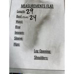 Lane Bryant  Shirt Women 22/24 Navy Blue NWT 1/2 Sleeve Cinch Cotton Casual Photo 3