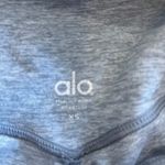 Alo Yoga Alosoft High-Waist 7/8 Highlights Gray Legging Light Gray - Size Extra Small Photo 5