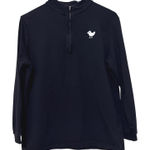 Bad Birdie Golf Womens Black Quarter Zip Pullover Sweatshirt Size Small Photo 0