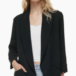Wilfred Aritzia  Chevalier Open Front Blazer Size 10 Photo 0