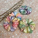 Ombré Confetti Sprinkles Shaker Scrunchie Hair Accessories Hair Tie Multiple Photo 8