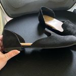 Torrid Black Suede Cutout Flats | Photo 1