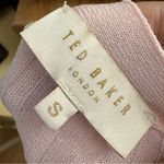 Ted Baker Ilanga V Neck Ribbed Cardigan In Light Pink Size Small Photo 5