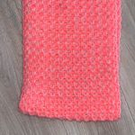Old Navy  Pink Crochet Knit Large Winter Circle Infinity Scarf Photo 1