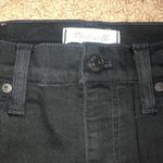 Madewell 9" Skinny Skinny High Riser Jeans Black Frost 26 Tall Photo 11