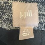 J.Jill  Gray Wool Blend Textured Knit Longline Coat Jacket Minimalist XS Petite Photo 3