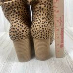 Ccocci  Darby Leopard Cheetah Print Slouchy Heeled Boots size 8 Microfiber Fall Photo 3