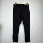 Topshop  Black Jamie High Rise Ripped Skinny Jeans Size 30 Waist Photo 4