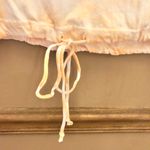 Roxy Tie Dye Embroidered Notch Cinch Crop Tank Top Orange White XL Photo 5