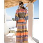 NEMA Marise maxi dress, made in Greece, size L, NWT Blue Size L Photo 2