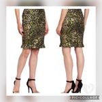 Elie Tahari NWT  RUTH Metallic Jacquard Pencil Skirt   6 Photo 2
