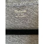 Madewell  Gray V Neck Pocket Tee Short Sleeve Cotton T Shirt Women's XS Photo 1