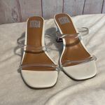 DV by Dolce Vita Clear Halsty Sandals White Size 9 Photo 7