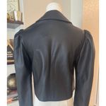 Maeve Black Faux Leather Femme Moto Jacket Size: XS NWT Photo 2